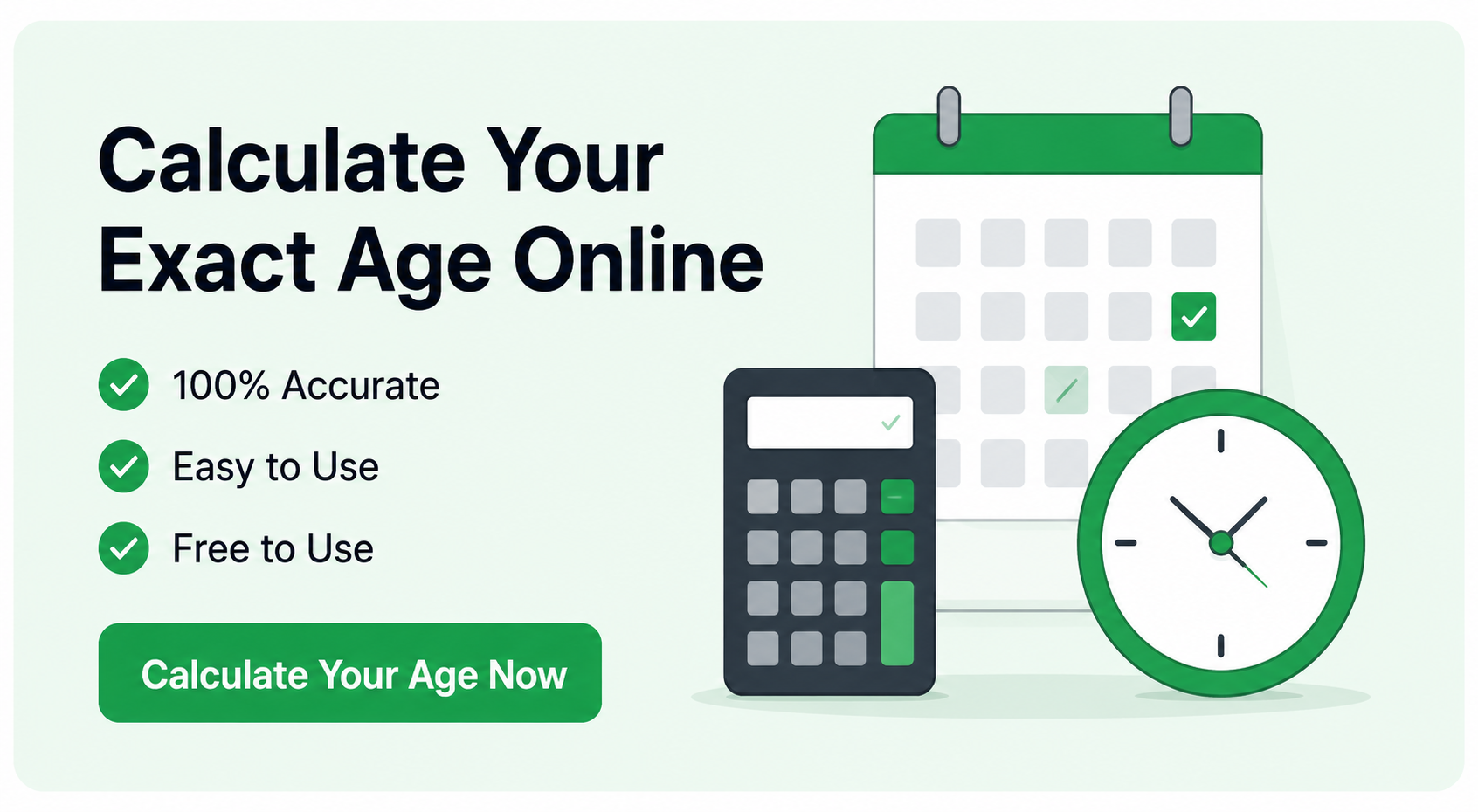 Calculate your exact age online using Ganak Mitra Age Calculator